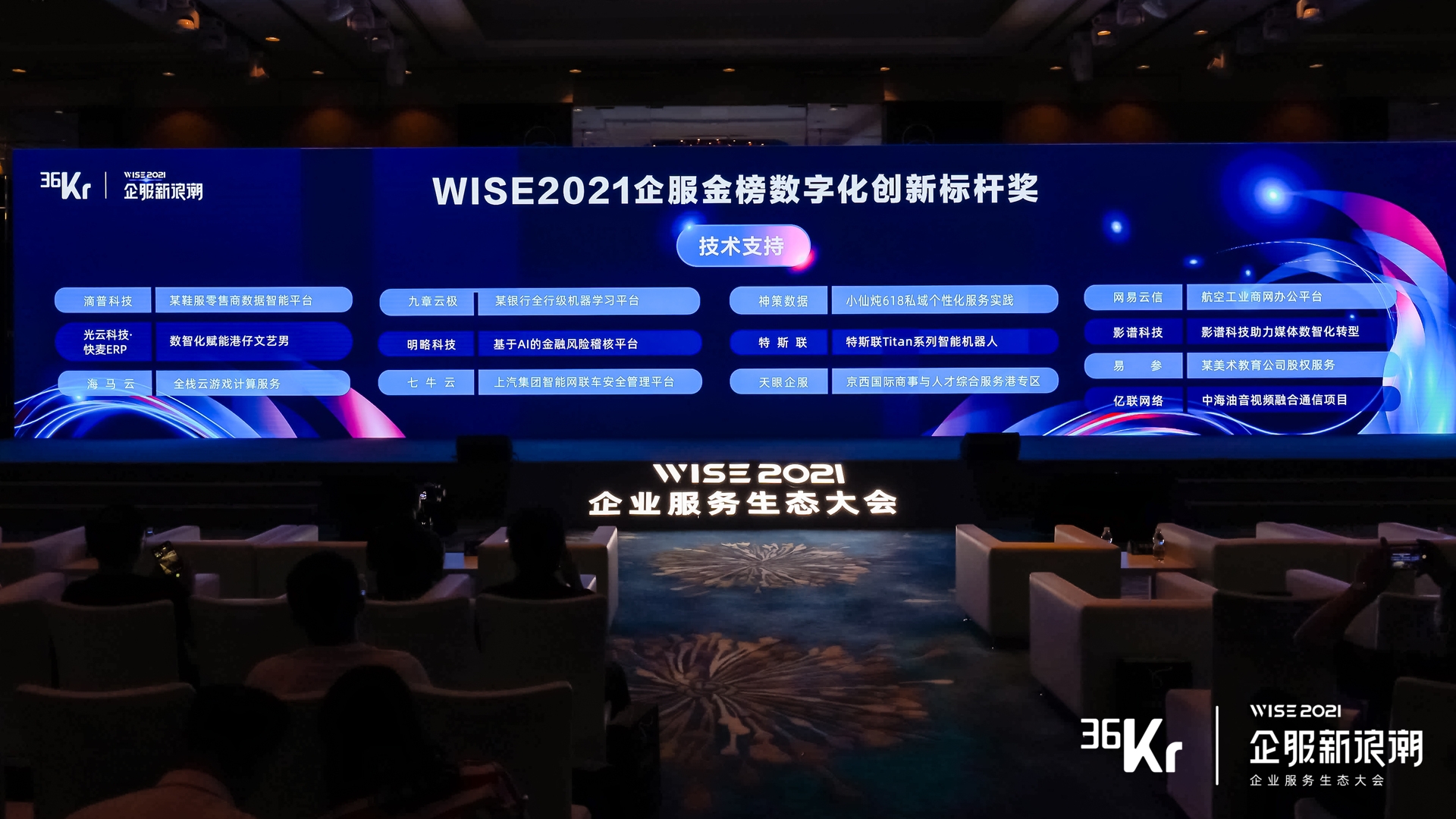 众合云科再度荣登36氪「WISE2021企服金榜」，获数字化创新标杆奖
